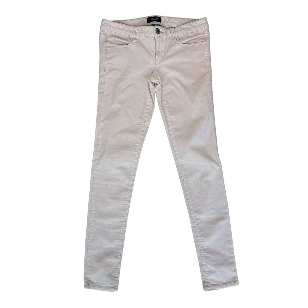 American Eagle Outfitters Pale Pink Super Stretch Jeggings